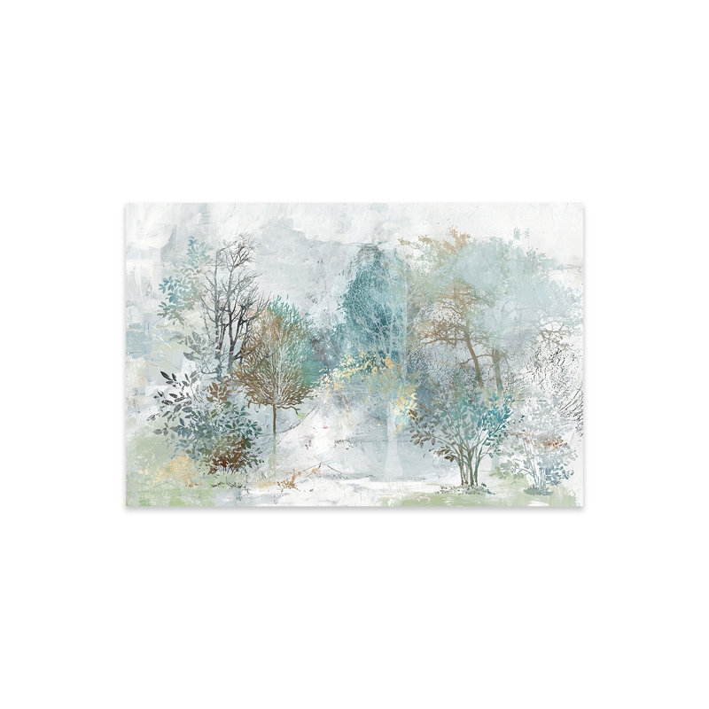 «Mysterious Forest» par Allison Pearce - impression non encadrée, H 16 po x l 24 po x P 0,25 po