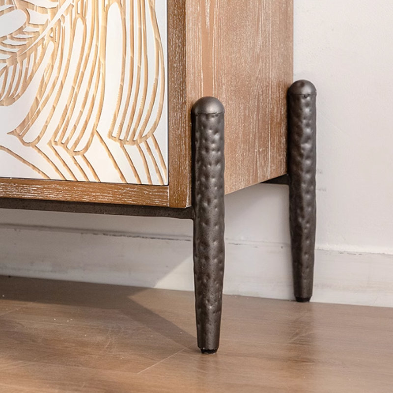 Retro Multi-Purpose Solid Wood Bookcase
