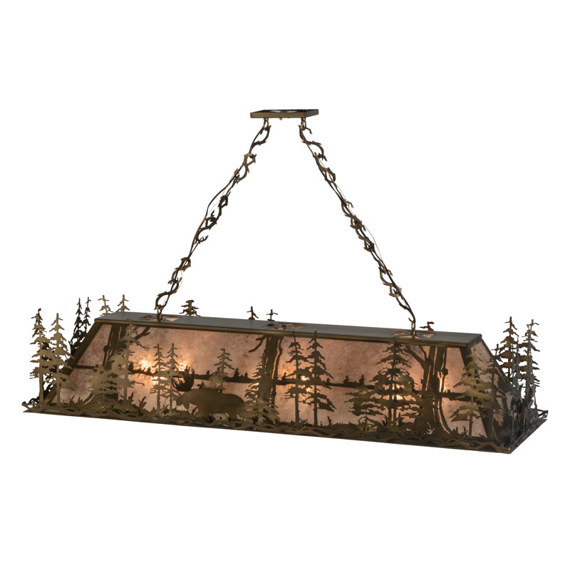 Moose At Dusk 12 - Light Pendant