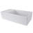 Pranav 36'' L Single Bowl Fireclay Kitchen Sink