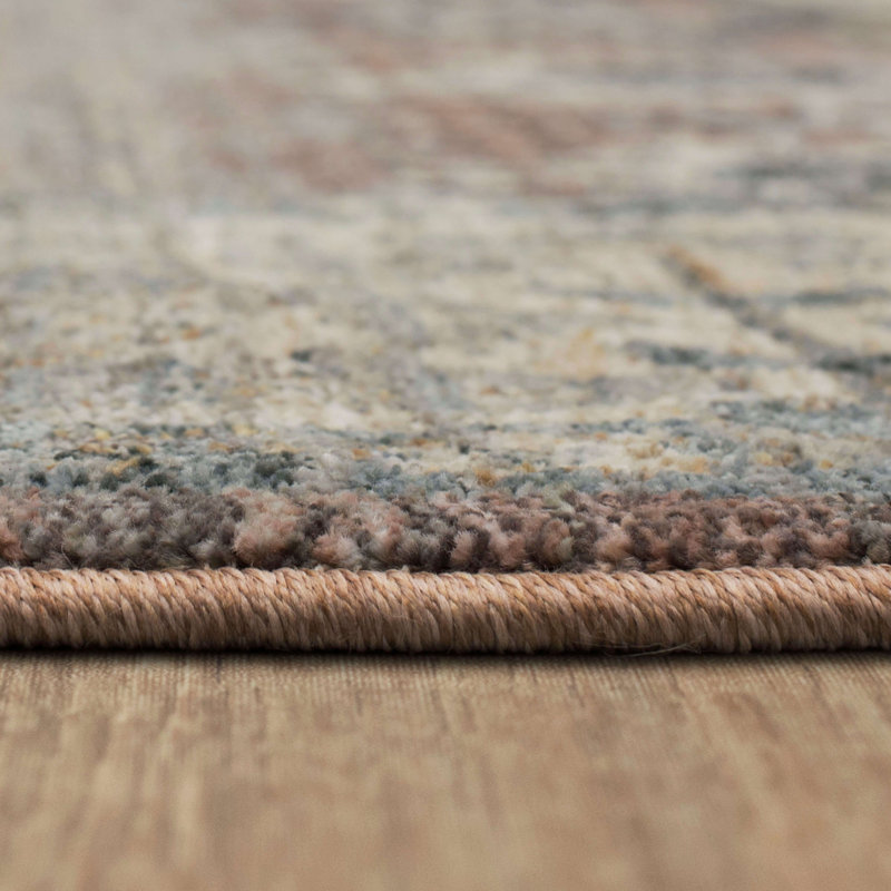 Tapis en laine Karastan Rugs Grasole, Tapis de couloir 2 pi 7 po x 7 pi 3 po