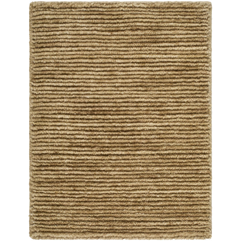 El Corte Hand Loomed Area Rug, Beige, Rectangle 9' x 12'