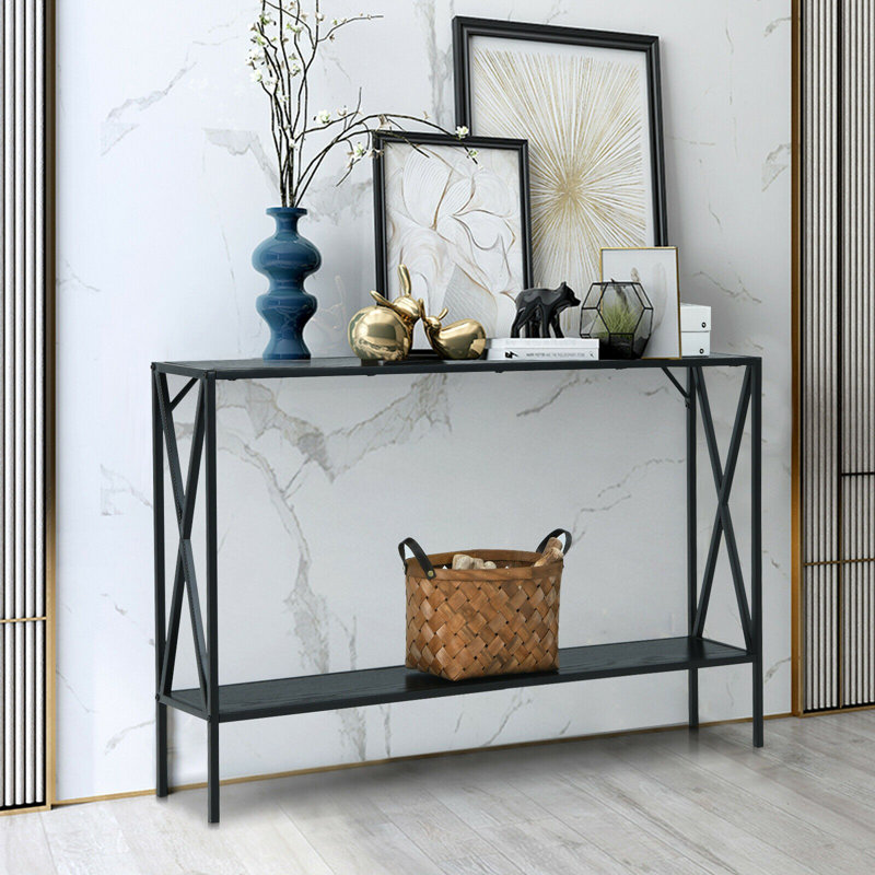 Fiore 47.5'' Console Table, Black