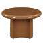 Table de bout brune ultrabrillante