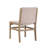 Alagie Modern Farmhouse 7-Piece Expandable Rubberwood Dining Table Set With Upholstered Chairs-126534273-126534271