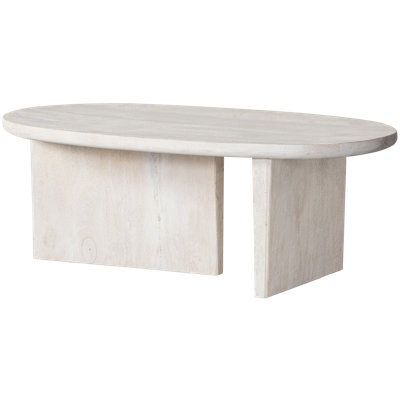Seam Solid Wood Abstract Coffee Table