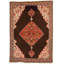 Rectangle 124 cm x 180 cm Geometric Wool Hand Woven Area Rug