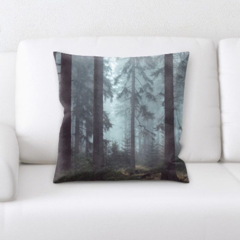 Microsuede Throw Pillow