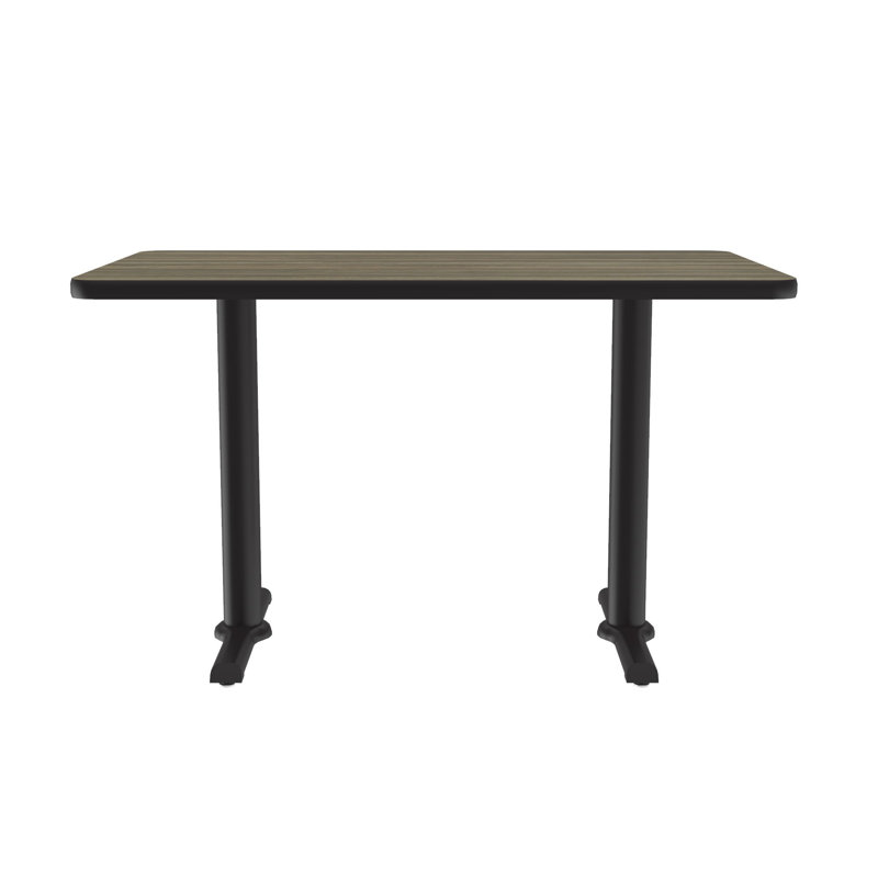Table de salle de pause, l 48 po x P 30 po, Noyer blanc colonial