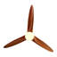 Ventilateur de plafond à 3 pales DEL Nicola Fiffie avec télécommande et éclairage inclus-631005155