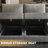 61" Square Arm Modular Loveseat with Storage Space-1223552344