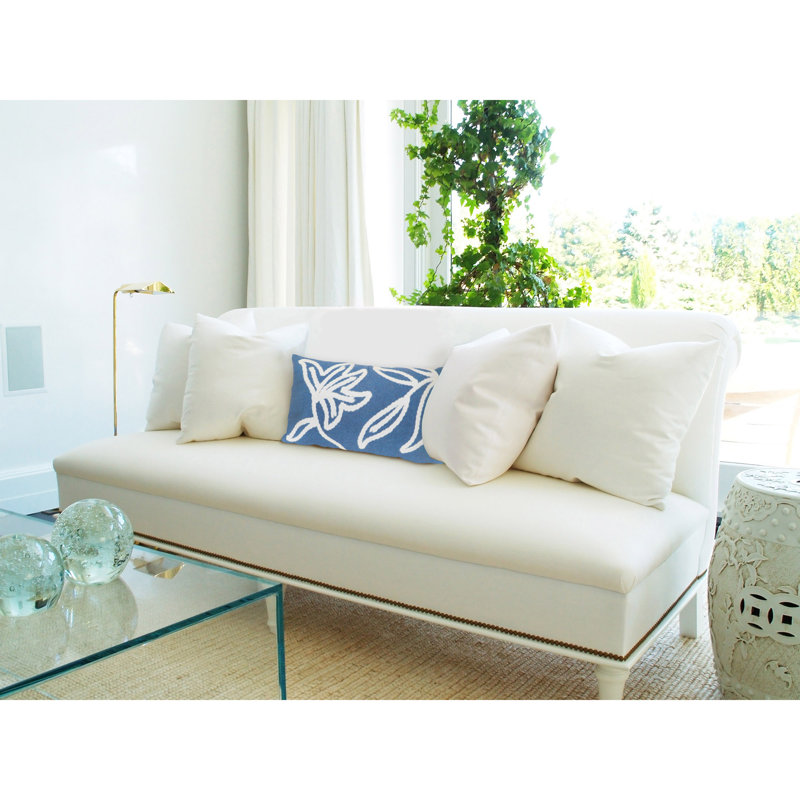 Vision I Windsor Outdoor Rectangular Pillow Cover & Insert, Blue