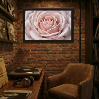 Plantes et fleurs, impression de motif floral rose
