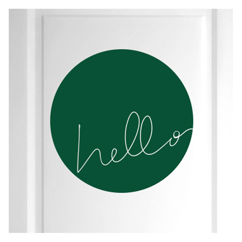 Wall Decal, Dark Green