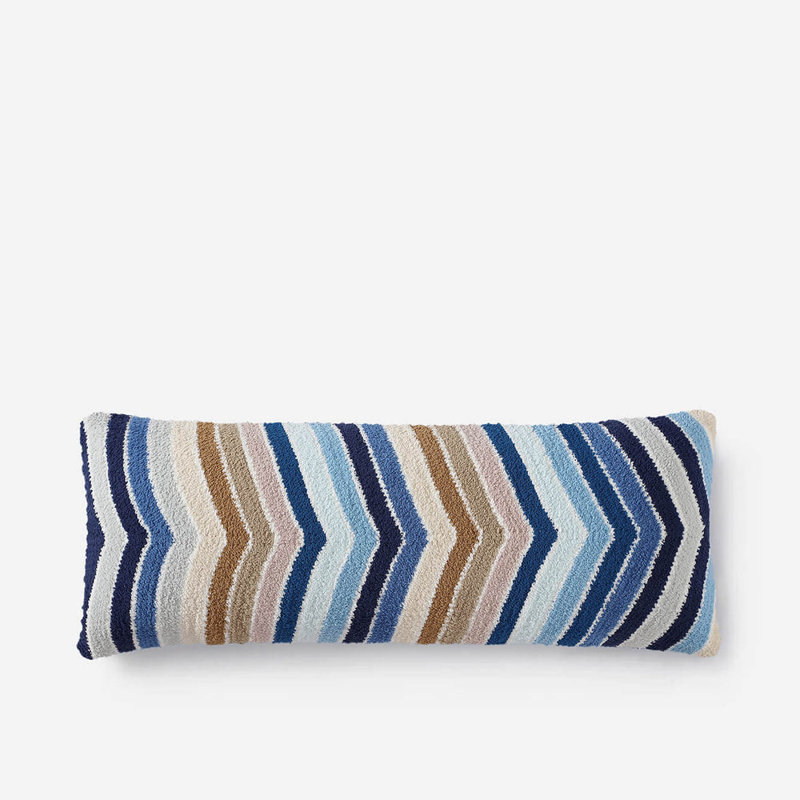 Cusco Chevron Throw Pillow, Wave Chevron