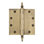 Nostalgic Warehouse 4.5" x 4.5" Steeple Tip Heavy Duty Hinge with Square Corners