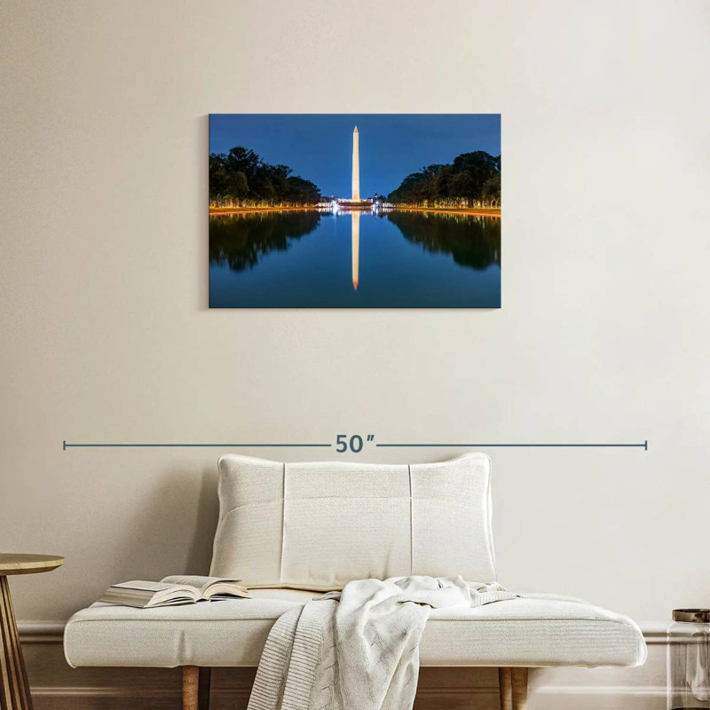 Lilie Washington Monument Reflection, 20" H x 30" W