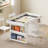 2-in-1 Multi-Functional Game Table with Removable Top, Cup Holders and Storage-112648061