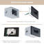Orientation horizontale de la lumière intérieure ou extérieure à DEL 120 V avec éclairage à 3 niveaux pour éclairage intérieur ou extérieur East Grove-127420035-127420037