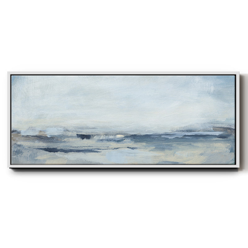 Sailing I- Framed Canvas, 24" H x 60" W