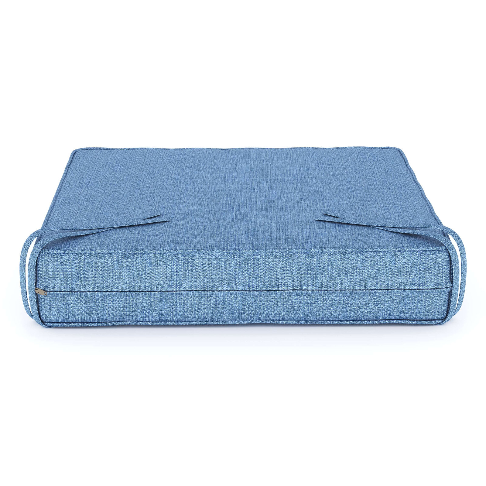 Sunbrella® Seat Cushion, Cast Ocean Sunbrella® Plainweave, 17" W x 17" D