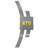 Anite Stainless Steel Flush Mounted Sconce