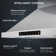 36"600 CFM Ducted Wall Mount Range Hood With Intelligent Gesture Sensing and LED Lights