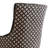 Thickened Fabric Upholstered Wooden Nailhead Dining Chair-1342492141-1367132619-1367132618
