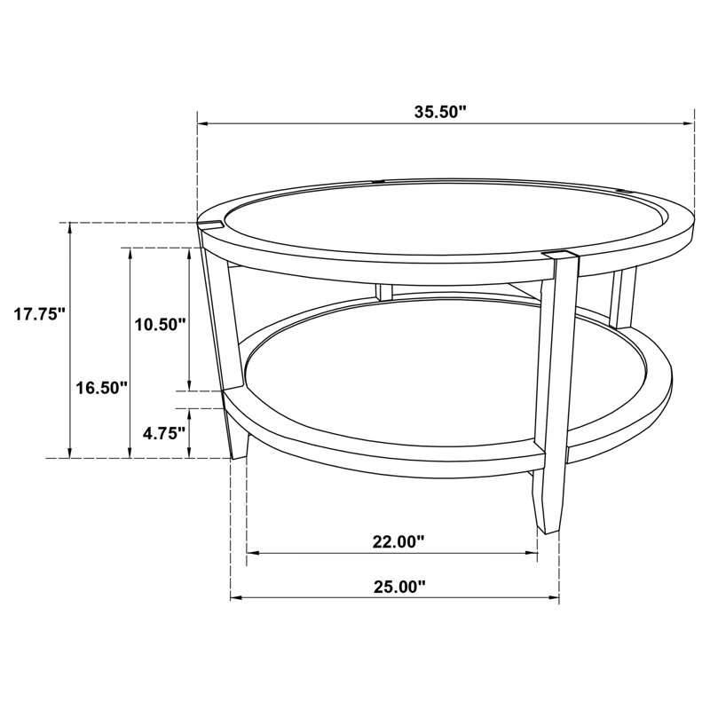 Ensemble de 2 tables basses et tables de bout Camillo, 2 pièces: table basse, table de bout