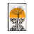 Black Floater Framed