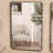 Ebern Designs Ragio Rectangular Black Metal Framed Mirror-58340685