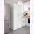Modex White Multi‑Purpose Utility Storage Cabinet – Vertical Storage with Adjustable Shelves-1372617429