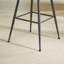 Ensemble de table de bar et tabouret 3 pièces 31,5 pouces Table de bar ronde avec deux tabourets-1967839736