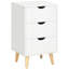 Marilee 40cm W Particle Board Bedside Table