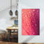 Vibrant Petal Drops Abstract Colorful Vibrant Flower Nature Wall Art Print 1 Piece Wrapped Canvas Wall Art-1755621474