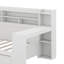 Lit de jour simple avec tablettes de rangement-1290476774