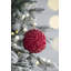 Ornement boule rouge - rouge-406290011