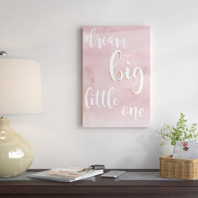 « baby fille iv », art textuel sur toile tendue