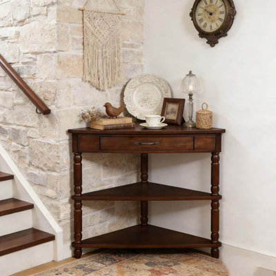 Petite table de coin 33,8 po