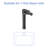 Tall Single Handle Vessel Sink Faucet for Modern Bathroom Vanities