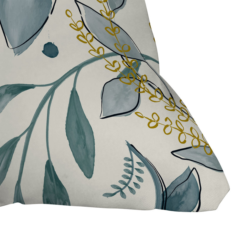 Gyaneshwari Dave | Coussin Pineconesream Winter Hues, Carré 18 po