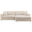 Darina Chaise Sectional Cream-1471434795