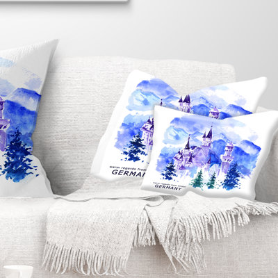 Coussin paysage urbain Allemagne
