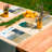 Polyester Abstract Rectangle Placemat