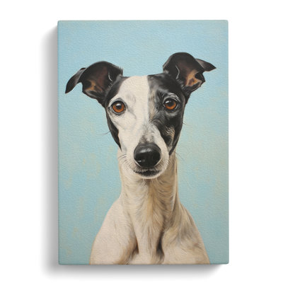 Whippet Realism - No Frame Print