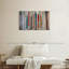 «Colorful Rustic Skis», reproduction d'art sur toile-869350718