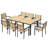 9 Piece Outdoor Patio Set