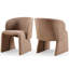 Chaise de salle à manger moderne, chaise d'appoint, fauteuil rembourré Speicher Comfy-1251604304-1251604310