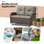 Fauteuil coulissant avec coussins Durtche-1822007194-1869150468
