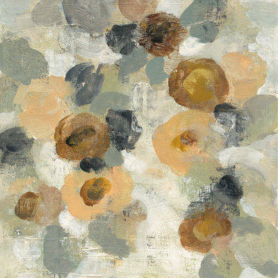 Neutral Floral III by Silvia Vassileva - Wrapped Canvas Painting